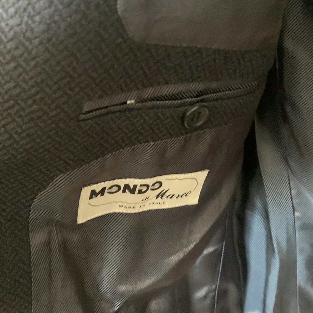 Mondo di Marco Blue Sport Coat Mens Size 42/52 Regular HIGH END, EUC - Picture 3 of 5